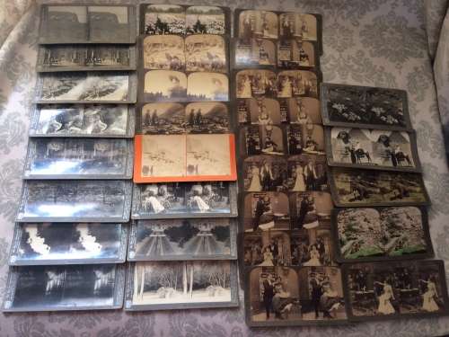 Fine-Art Photography  Publishing Co' Stereoscope Viewer + 30 x viewer cards