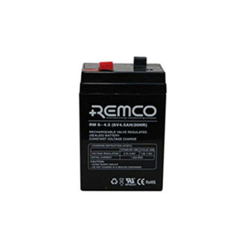 Remco 6VDC 4.5AH Battery