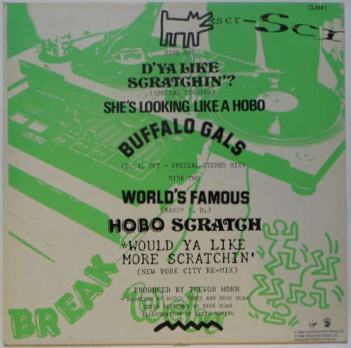 Malcolm McLaren (and the World`s Famous Supreme Team Show) - Would Ya Like More Scratchin LP