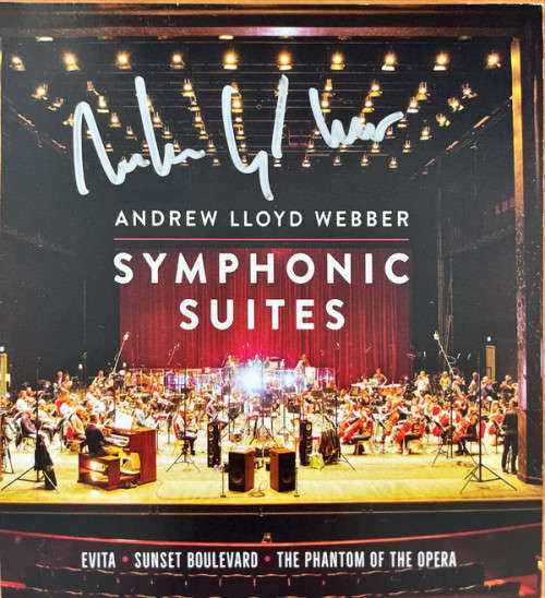 Andrew Lloyd Webber - Symphonic Suites CD (Autographed card included) (Evita, Phantom of the Opera)