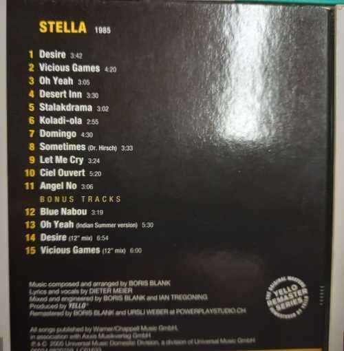 Yello - the Remaster Series 5 CD collection