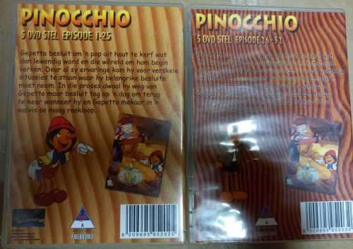 Pinocchio - COMPLETE 52 episode series 10DVD set