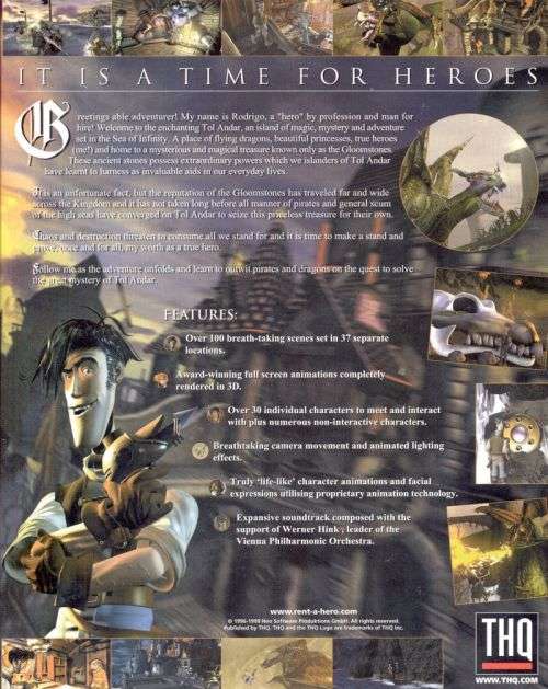 Rent a Hero PC Big Box Adventure game