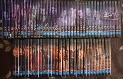 Buffy The Vampire Slayer and Angel - Complete series DVD collection (69 disc collection)