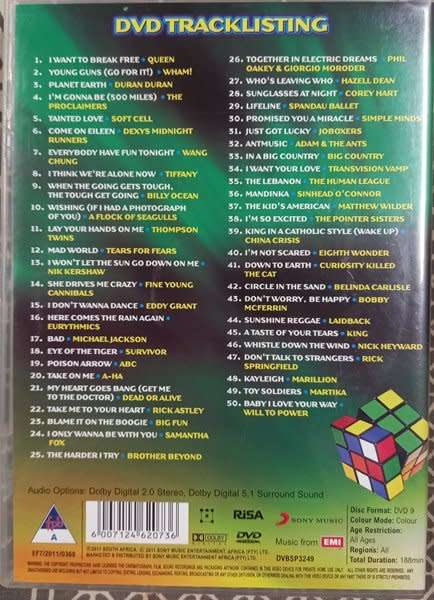 Awesome 80`s Vol 5 DVD