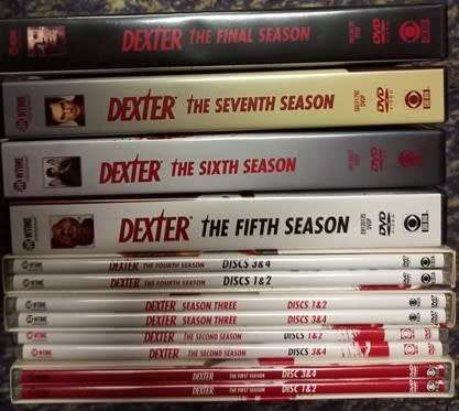 Dexter - complete series 1 to 8 DVD collection
