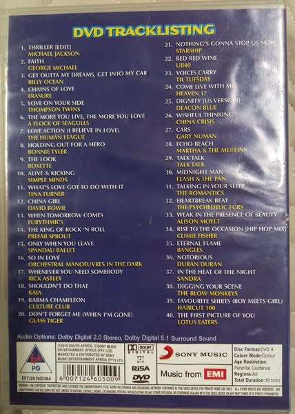 Awesome 80`s Vol 4 DVD