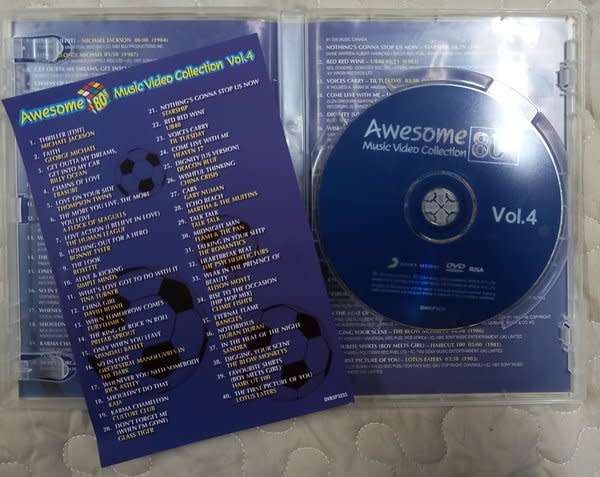Awesome 80`s Vol 4 DVD