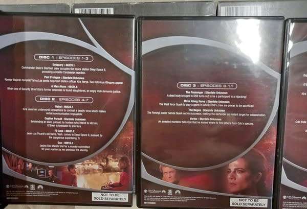 Star Trek - Deep Space Nine Complete seasons 1 to 7 DVD set