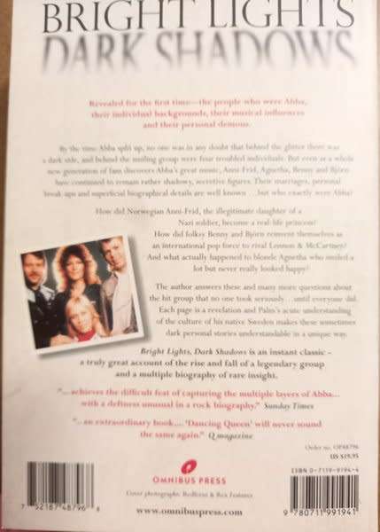 Bright Lights, Dark Shadows - The Real Story of ABBA (paperback) by Carl Magnus Palm