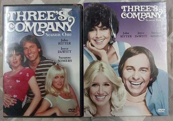 Three`s Company - Seasons 1 and 2 DVD bundle