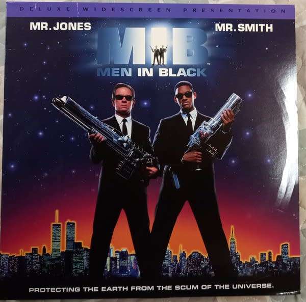 Men in Black - LASER DISC (Will Smith, Tommy Lee Jones)