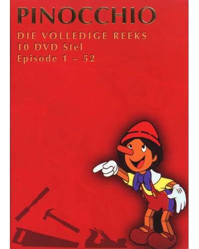 Pinocchio - COMPLETE 52 episode series 10DVD set