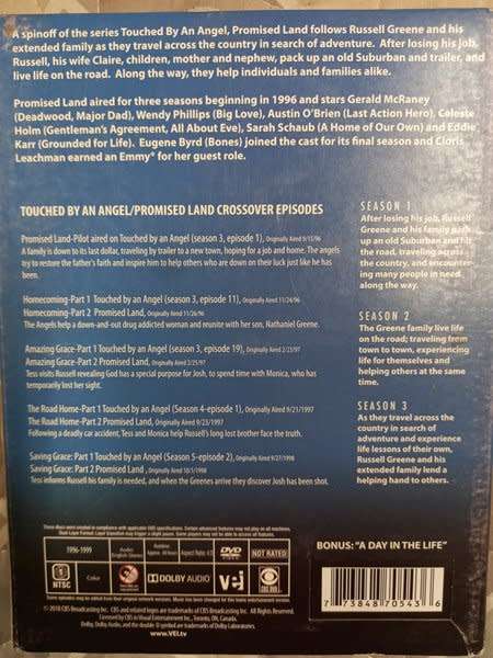 Promised Land - Complete series 1 to 3 (13 DVD set, Gerald McRaney, Touched By An Angel)