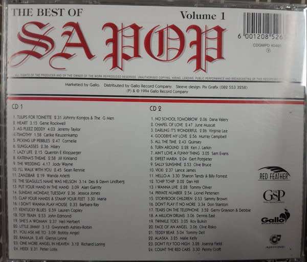 The Best of South African Pop - Volumes 1 and 2 (2 x 2CD sets) (Best of SA Pop)