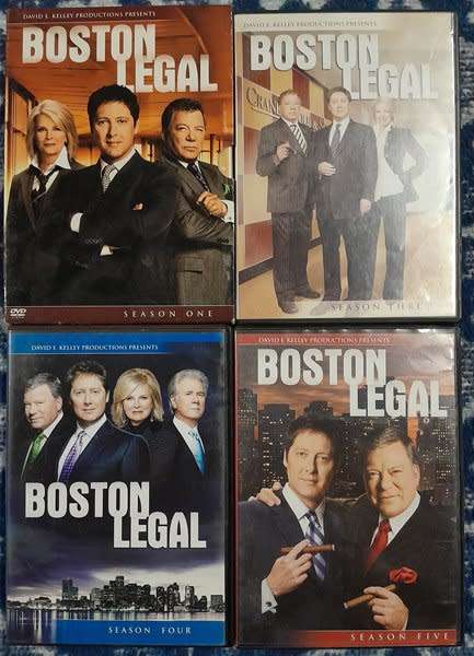 Boston Legal - Seasons 1, 3, 4 and 5 (DVD Bundle)