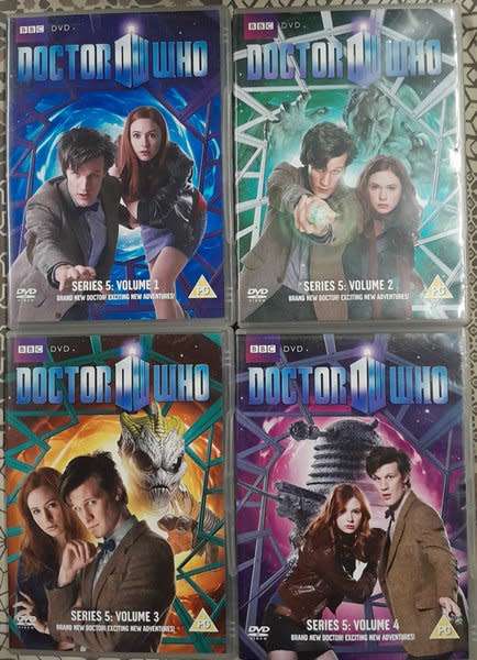 Doctor Who - Seasons 1 to 5 + specials DVD bundle (+ season 8)