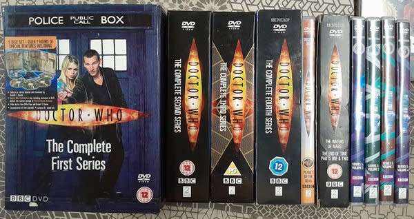 Doctor Who - Seasons 1 to 5 + specials DVD bundle (+ season 8)