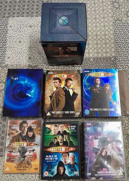 Doctor Who - Seasons 1 to 5 + specials DVD bundle (+ season 8)