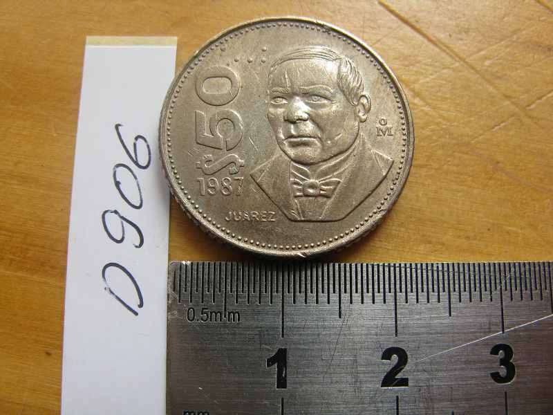 MEXICO 1987 50 PESOS.