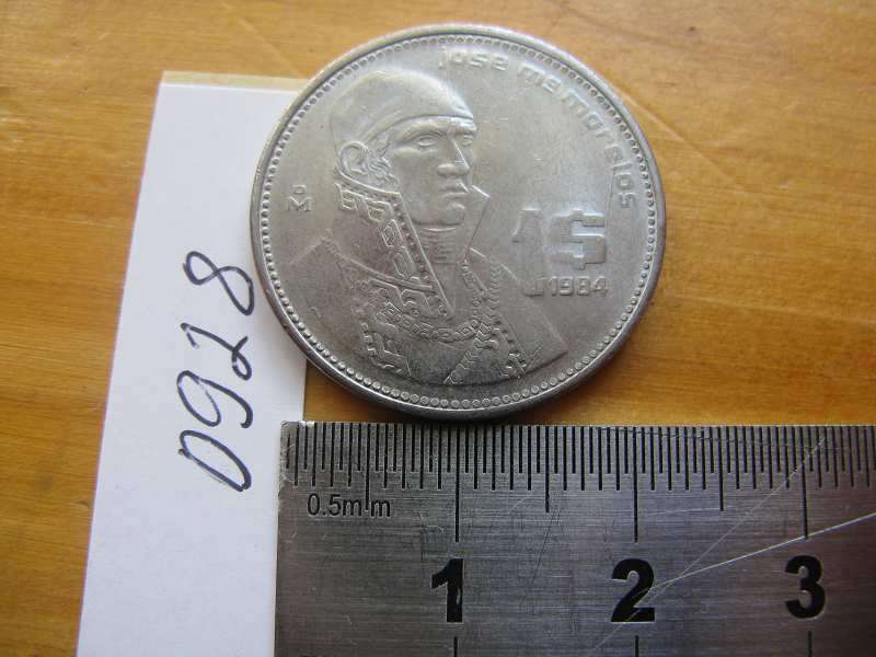 MEXICO 1984 PESO.