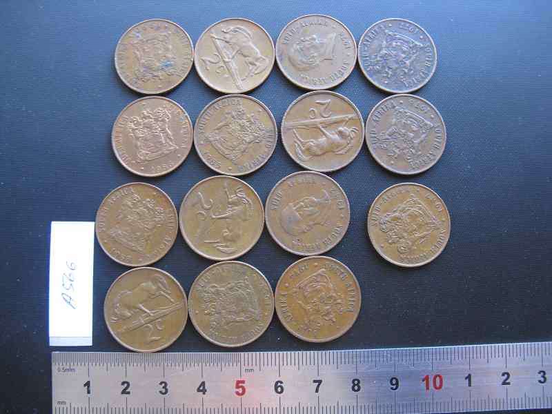 RSA COIN LOT. BID PER COIN TO TAKE THE LOT. (15 COINS).