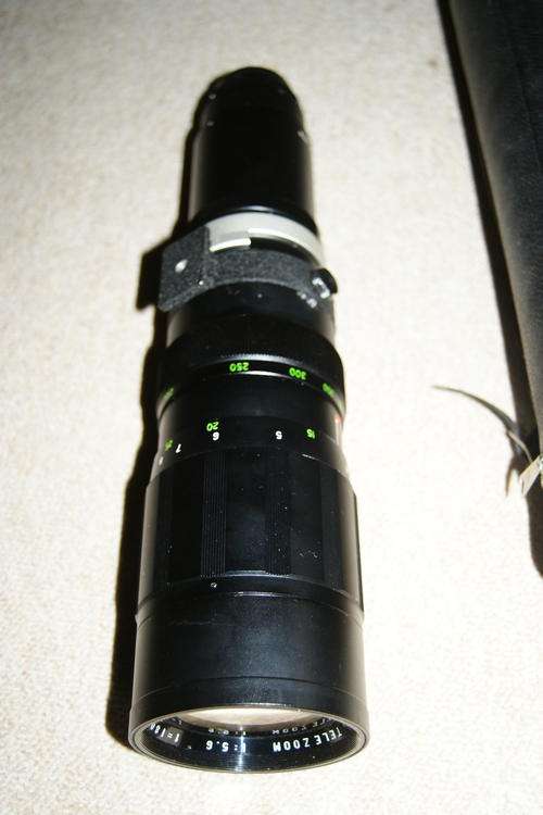 Soligor 180-400 M42 screw mount Lens with Sony adaptor