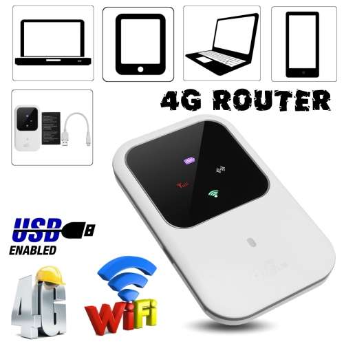 Portable Wifi 4G Router LTE Wireless Car Mobile Wifi Hotspot SIM Card Slot Unlock