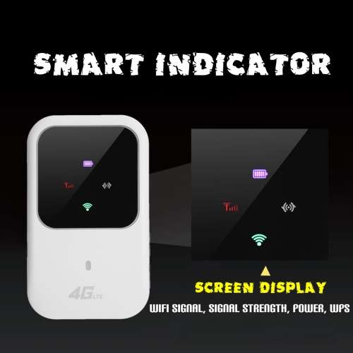 Portable Wifi 4G Router LTE Wireless Car Mobile Wifi Hotspot SIM Card Slot Unlock