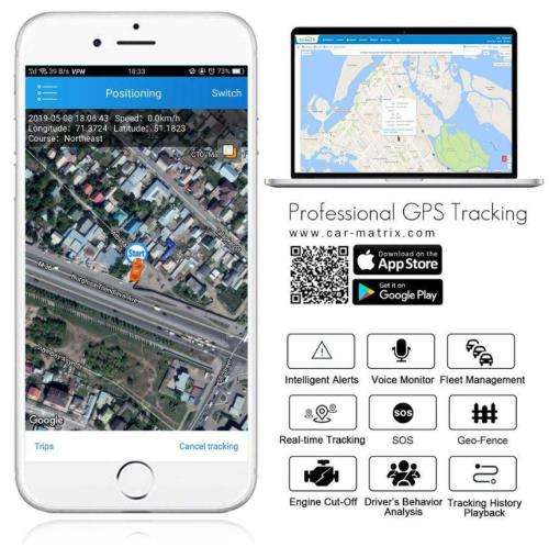 Jimi JC200 EdgeCam Pro 3G Car DVR Dash Camra Car Camera With HD 1080P Dual Camera GPS Tracker Remote