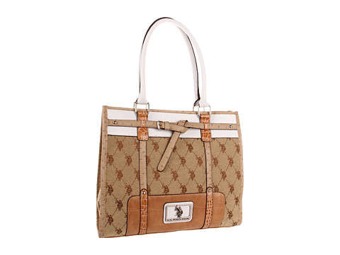 U.S. Polo Assn Captive Jacquard Tote - Brand New - IN STOCK