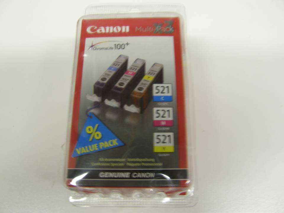Canon 521 Original Multi Pack Bargin