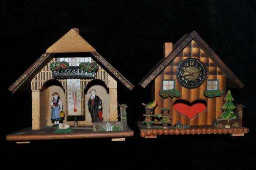 Matching Novelty Clock & Weather Station