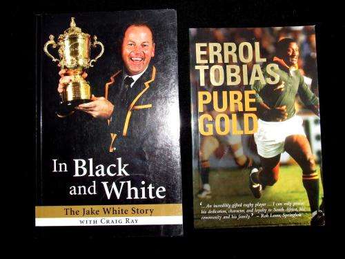 Two Signed Rugby Books