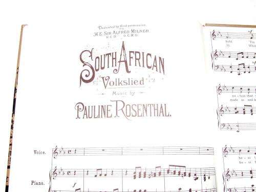 When Johannesburg and I were Young