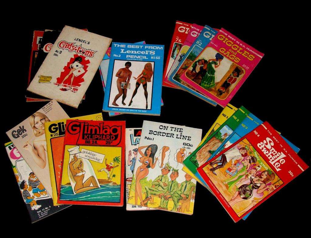 Vintage Adult Cartoon Magazines