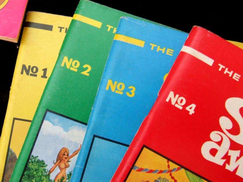 Vintage Adult Cartoon Magazines