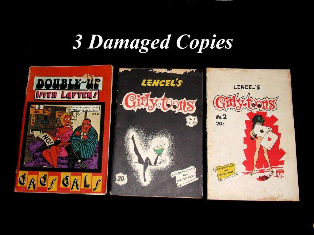 Vintage Adult Cartoon Magazines