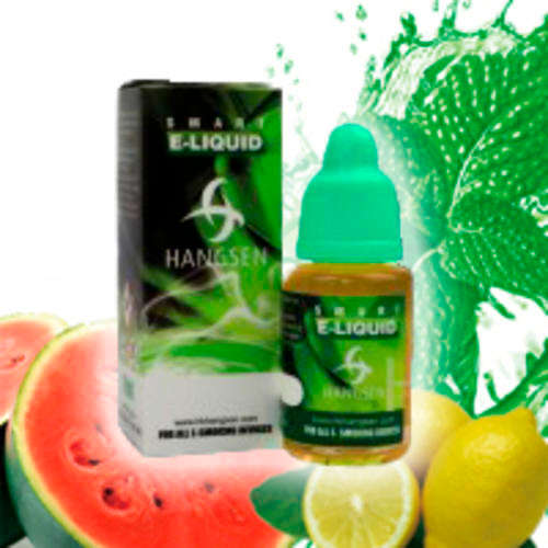 E-Liquid SHISHA 30ml Hangsen 16mg - Refreshing Juicy - Mint/Watermelon/Lemon-Lime