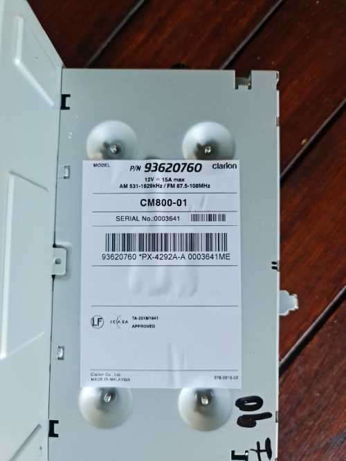 Isuzu D-Max AM/FM Radio, 8` Touchscreen, Bluetooth®