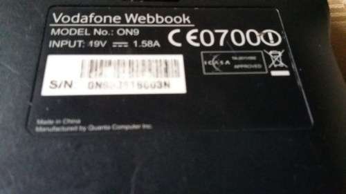 VODAFONE WEBBOOK MODEL ON9 -  ****LOW LOW SHIPPING *****