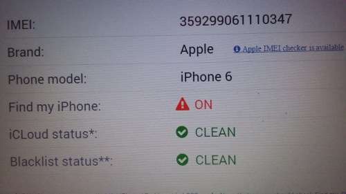 Dead Iphone 6  for Spares  - *****LOW LOW SHIPPING ****