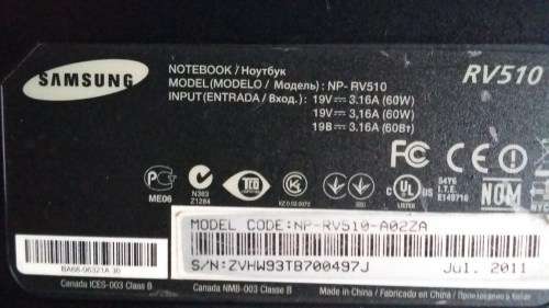 Samsung laptop up for Grabs -  MODEL RV510  -  ****LOW LOW SHIPPING *****