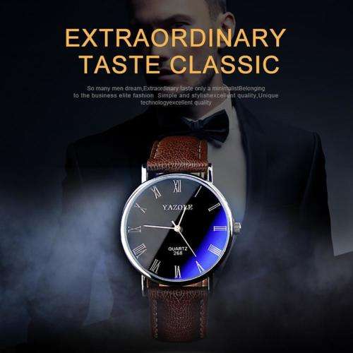 NO RESERVE Men's Analog Quartz PU Leather Wrist Watches 2017 Newest **LOW SHIPPING **