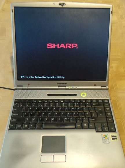 Sharp laptop model PC - GP1515  for Grabs  -  ******LOW LOW SHIPPING *****