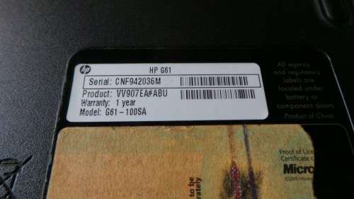 HP G61  for Grabs  - ******LOW LOW SHIPPING *****