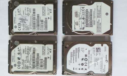 4 X HARD DRIVES sold as 1 lot  - UNTESTED  -  ***** LOW LOW SHIPPING *******