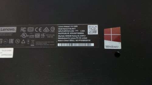 Lenovo Laptop Model 110  up for Grabs  - ******LOW LOW SHIPPING *****