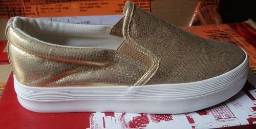Spoilt Girls Ladies gold and white Brand New Size 5 ,6,7 and 8 - *****  LOW LOW SHIPPING  *****
