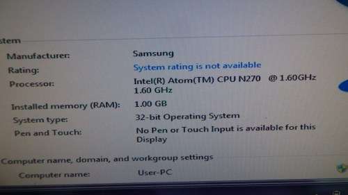 SAMSUNG N130 MINI Laptop up for Grabs  - ******LOW LOW SHIPPING *****